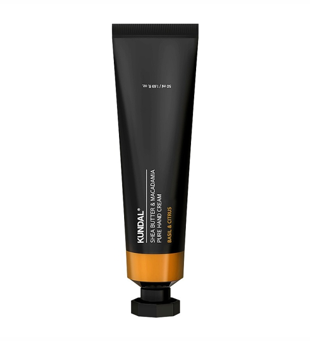 Kundal shea butter macadamia pure hand cream basil citrus 50 ml