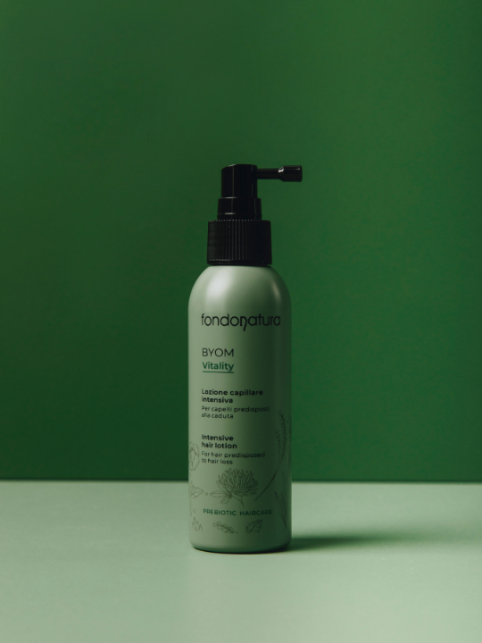 Fondonatura Крем-лосьон для укрепления и роста волос BYOM Vitality Lozione Capillare Intensiva 150ml lozione anticaduta