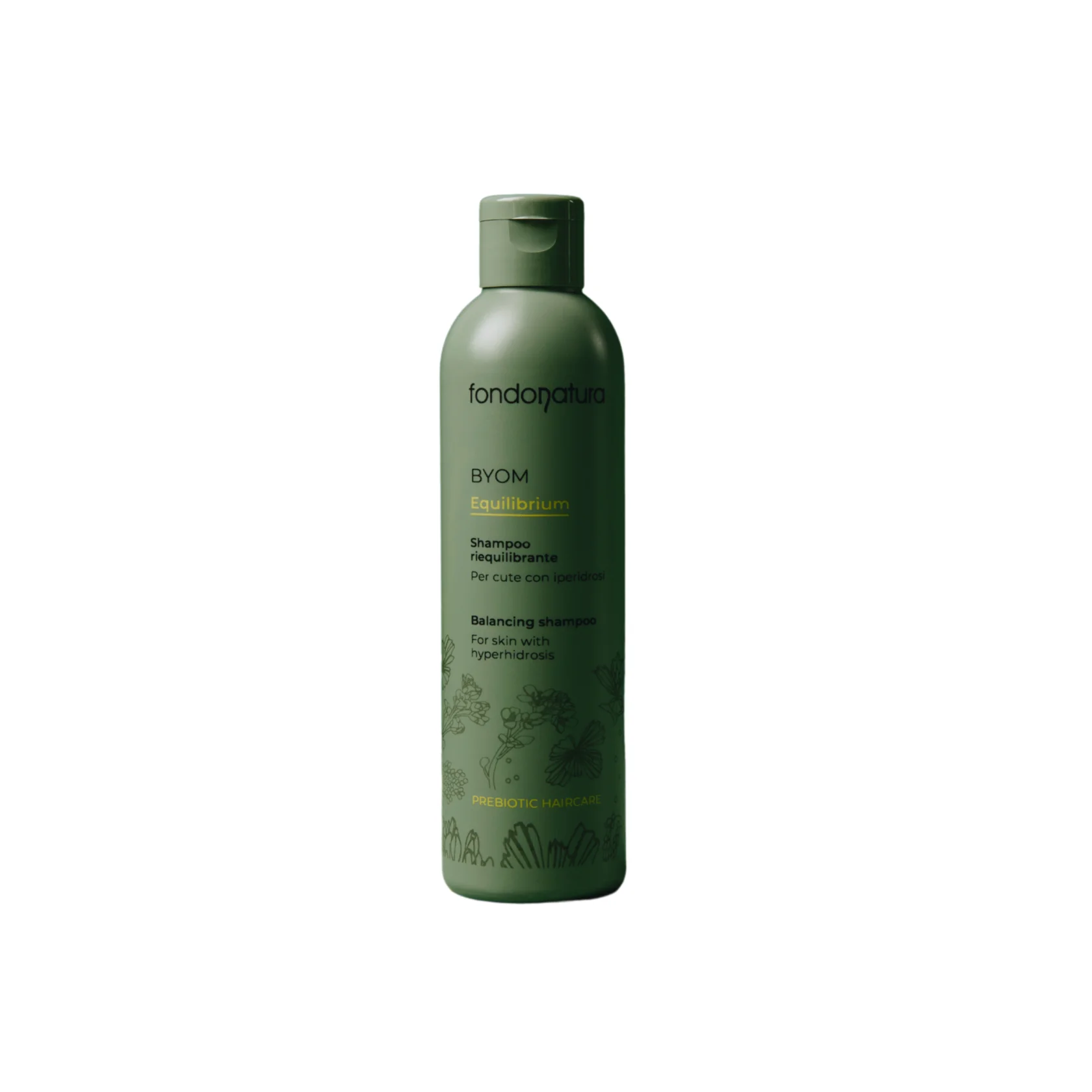 Fondonatura Балансирующий шампунь против гипергидроза BYOM Equilibrium Shampoo Riequilibrante 250ml shampoo cute iperidros