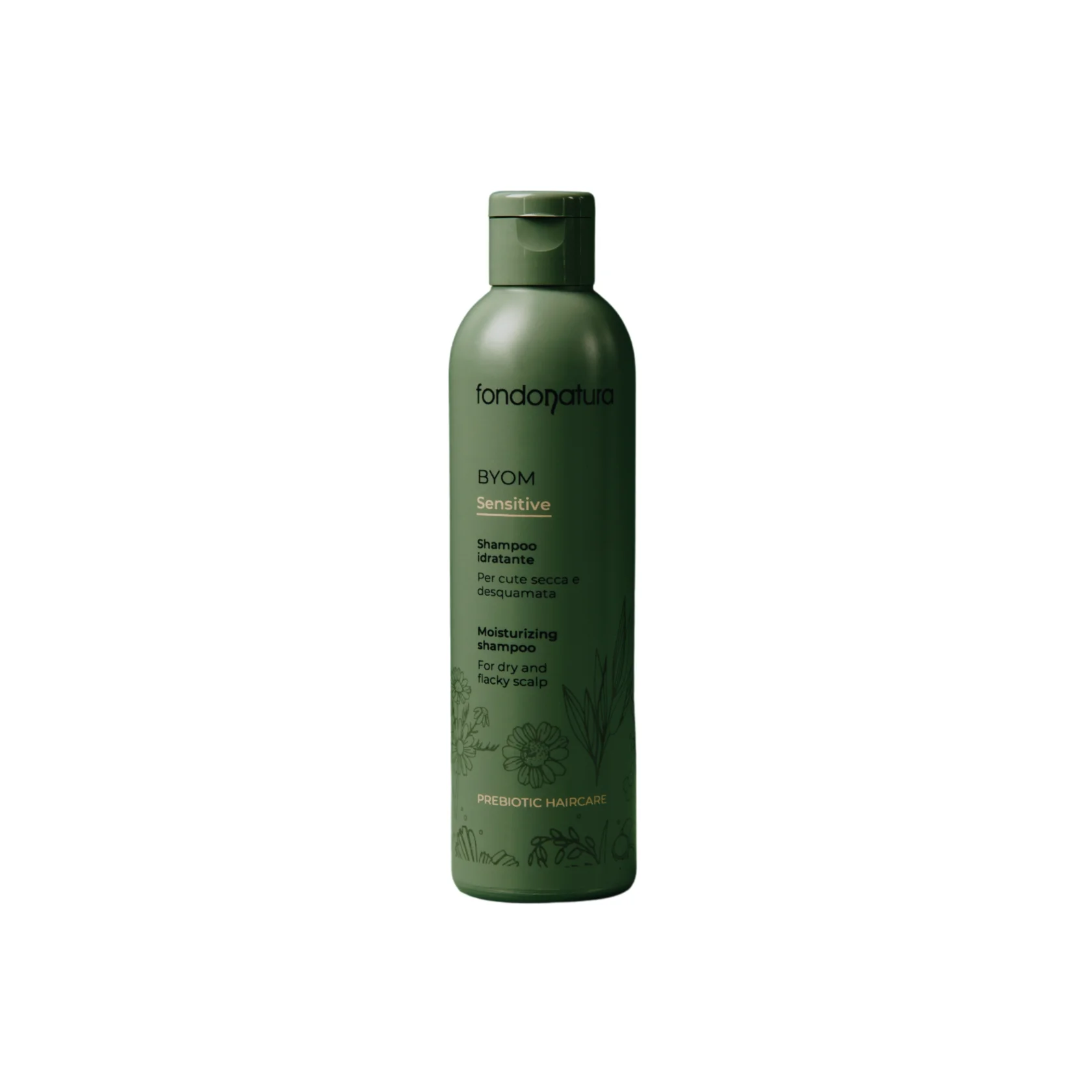 Shampoo Увлажняющий шампунь для чувствительной кожи головы Idratante Sensitive BYOM Fondonatura 250 МЛ