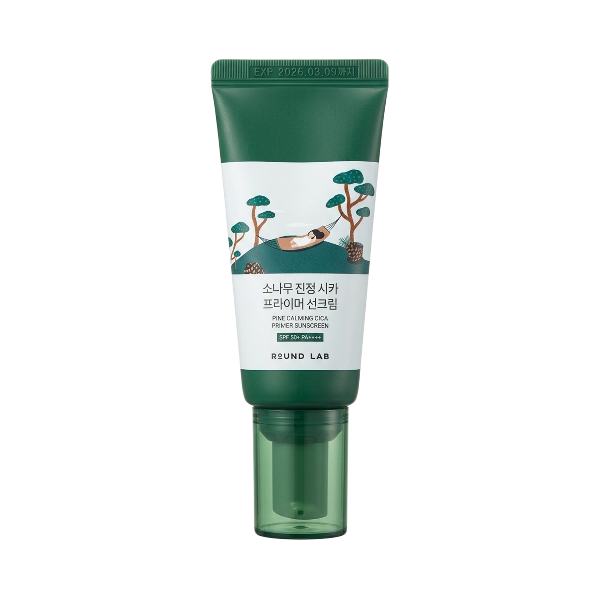 Round LAB Pine Calming Cica Primer Sunscreen 50 ml