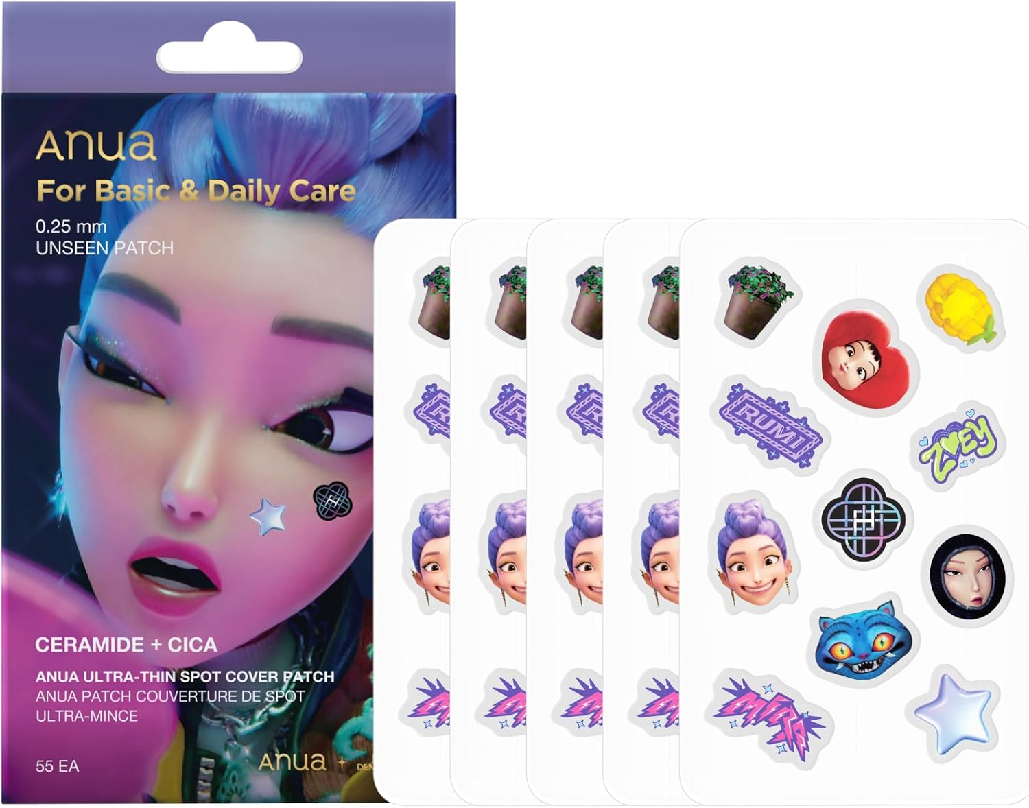 ANUA ceramide cica ultra thin spot cover patch