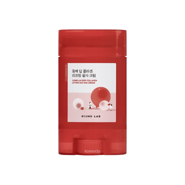 Round LAB Camellia deep collagen lifting gua sha cream