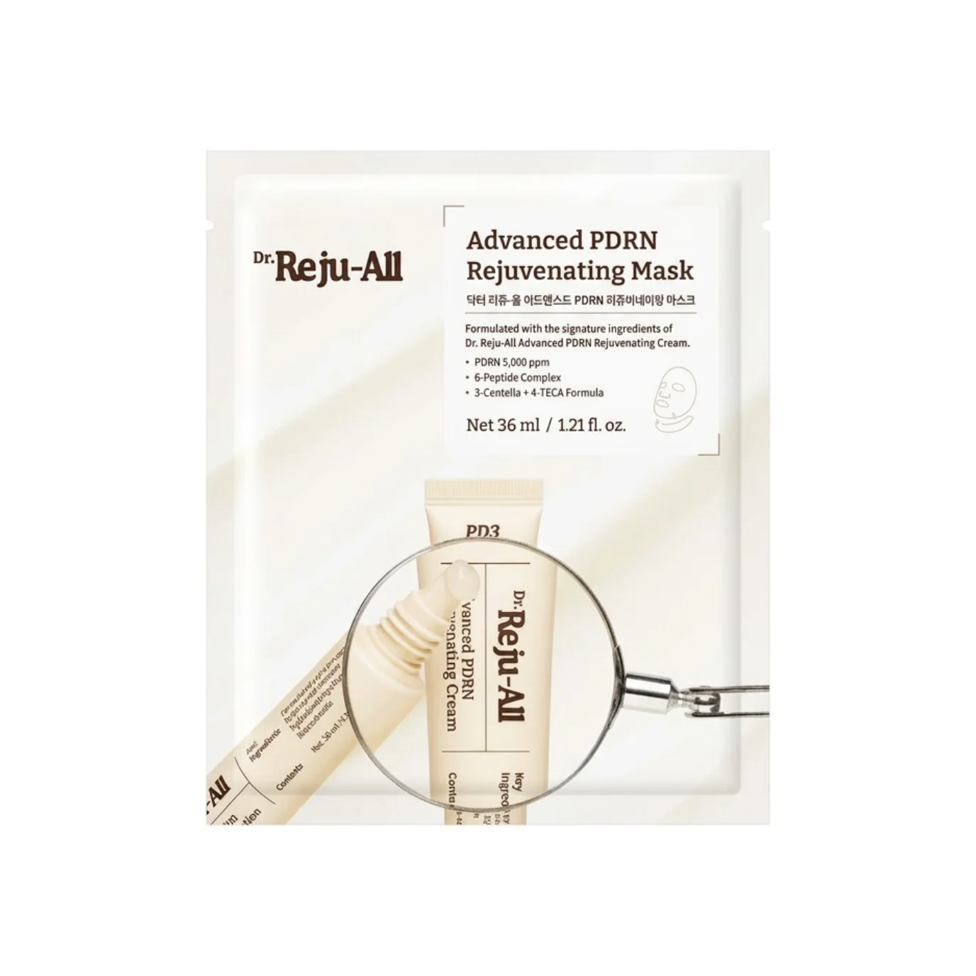 Маска для лица dr Reju-All Advanced PDRN Rejuvenating Mask 36 ml