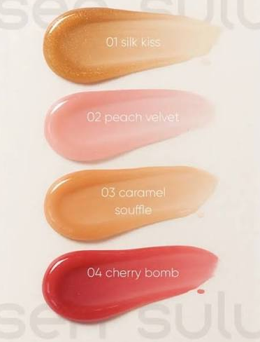 Sen Sulu Lip Gloss 02 Peach Velvet
