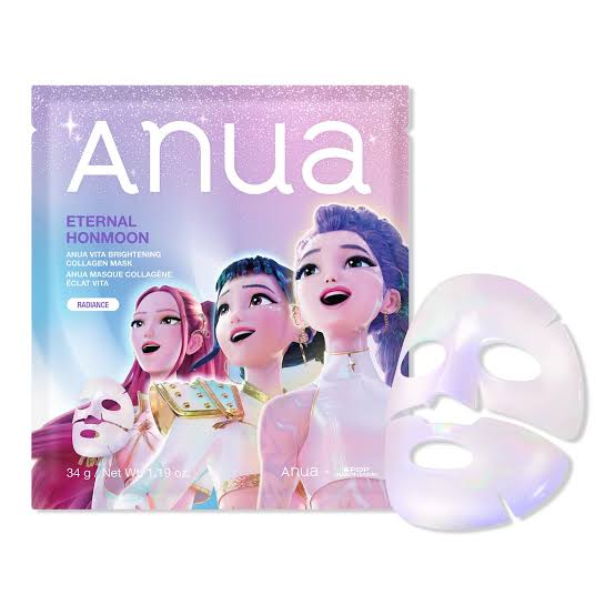 ANUA eternal honmoon anua vita brightrning collagen mask