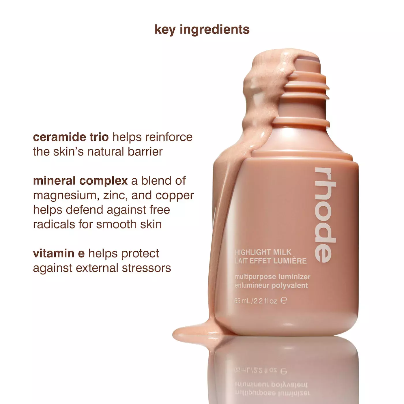 Rhode Highlight Milk Multipurpose Luminizer Shade 02