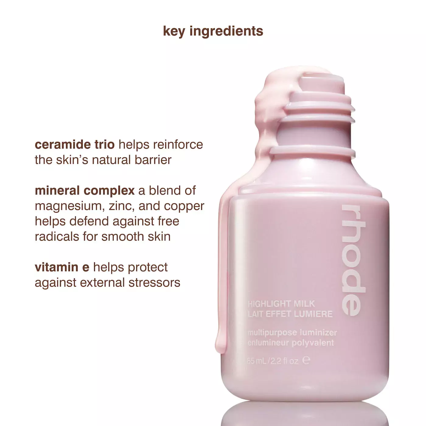 Rhode Highlight Milk Multipurpose Luminizer Shade 01
