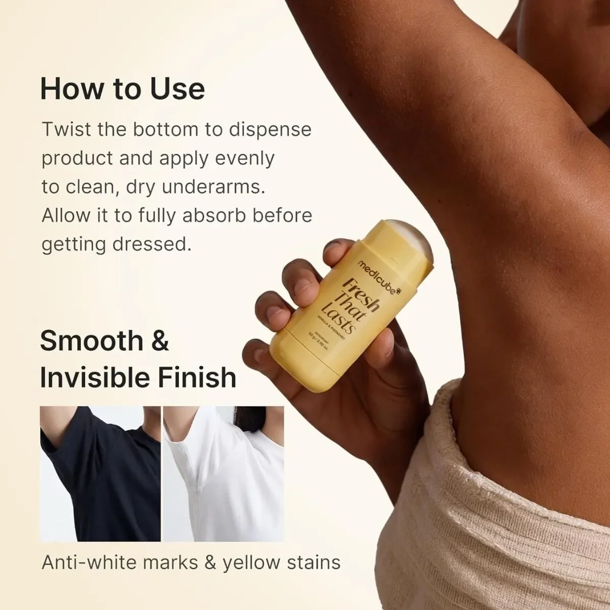 Дезодорант medicube Kojic Acid & Turmeric Aluminum-Free Deodorant